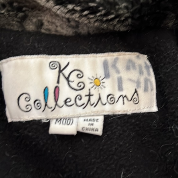 KC Collections girls black puffer jacket - Picture 5 of 6